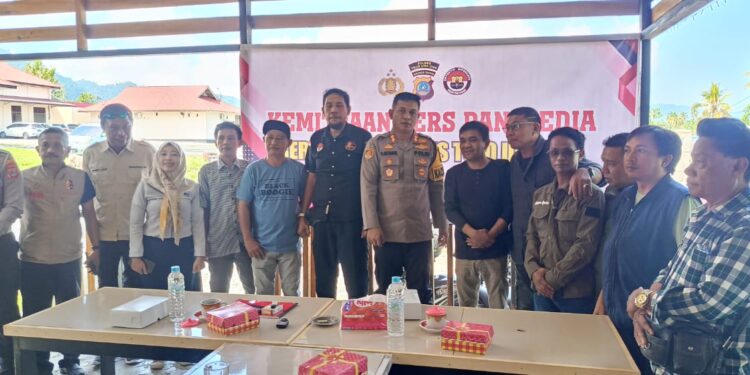 Konfrensi Pers akhir Tahun 2024 Polres Touna