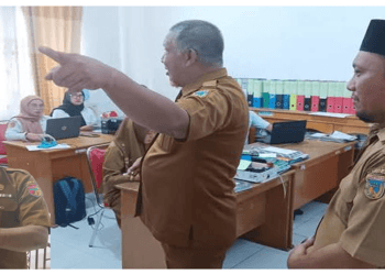 Jelang Bulan Ramadhan, Plt. Kadisdikpora Touna Tindak Lanjut Surat Edaran Bersama 3 Menteri Tentang Pembelajaran Dibulan Ramadan Tahun 2025.