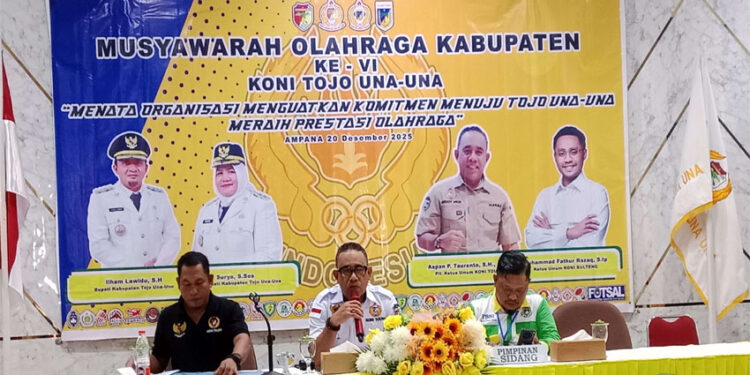 Musaywarah Kabupaten ke- VI KONIKabupten Tojo Una-Una , Minggu (21/12/2025)