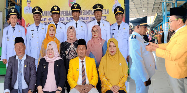 Foto : Saat Abdul Wahid Rimpu, S.Pd.I. dilantik sebagai Cama Ampana Tete.