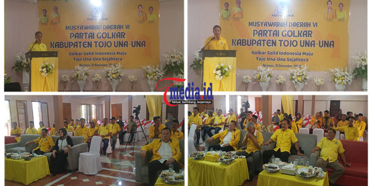 MUSDA Ke- VI DPD II Partai Golkar Kabupaten Tojo Una-Una, Minggu (21/12/2025)
