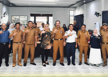 Foto : Seminar Akhir Penyusunan Master Plan dan Detail Engineering Design (DED) Kepulauan Togean di Hotel Lawaka, Senin (15/12/2025).