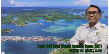 — Askhari Dg. Masiki, S.Hut., putra asli Kabupaten Tojo Una-Una, resmi menjabat sebagai Kepala Balai Taman Nasional Kepulauan Togean (TNKT)