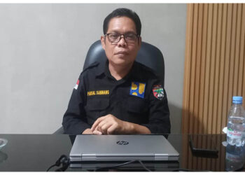 Kepala Bidang SDADinas PUPR Kabupaten Tojo Una-Una, Faisal Sannang, S.T., Kamis (29/1/2026).