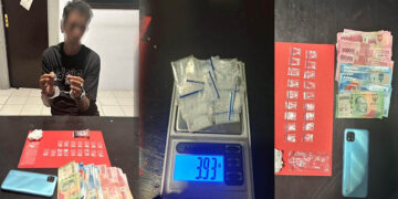 Penangkapan seorang pria berinisial H.D (58) yang diduga sebagai pengedar sabu didesa Malaei Tojo
oleh Satresnarkoba Polres Tojo Una-Una, Senin sore (19/1/2026).