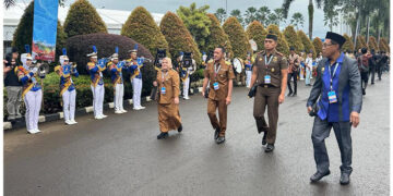 Bupati dan Wakil Bupati Touna Hadiri Rakornas Pemerintah Pusat dan Daerah 2026 Bogor, Kamis, 2/2/2026.