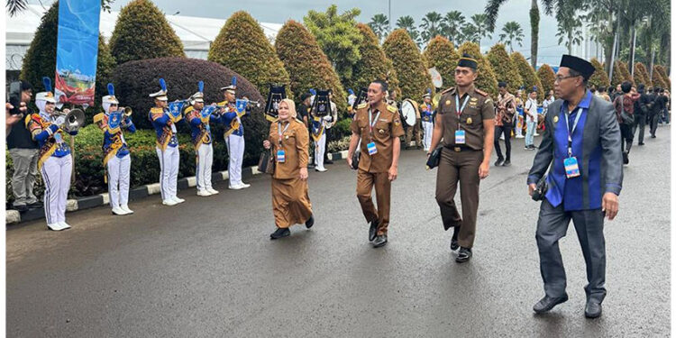 Bupati dan Wakil Bupati Touna Hadiri Rakornas Pemerintah Pusat dan Daerah 2026 Bogor, Kamis, 2/2/2026.