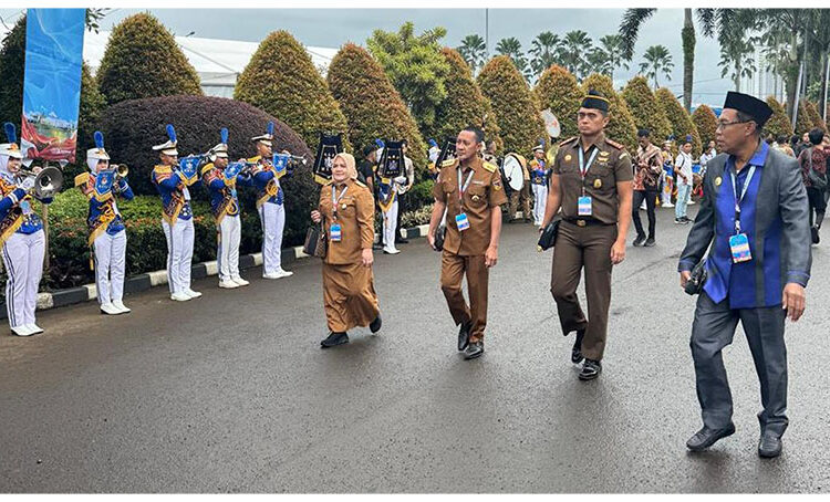 Bupati dan Wakil Bupati Touna Hadiri Rakornas Pemerintah Pusat dan Daerah 2026 Bogor, Kamis, 2/2/2026.
