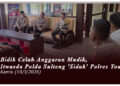 Tim Audit Itwasda Polda Sulawesi Tengah menyatroni Mapolres Tojo Una-Una (Touna) pada Kamis pagi, 19 Maret 2026