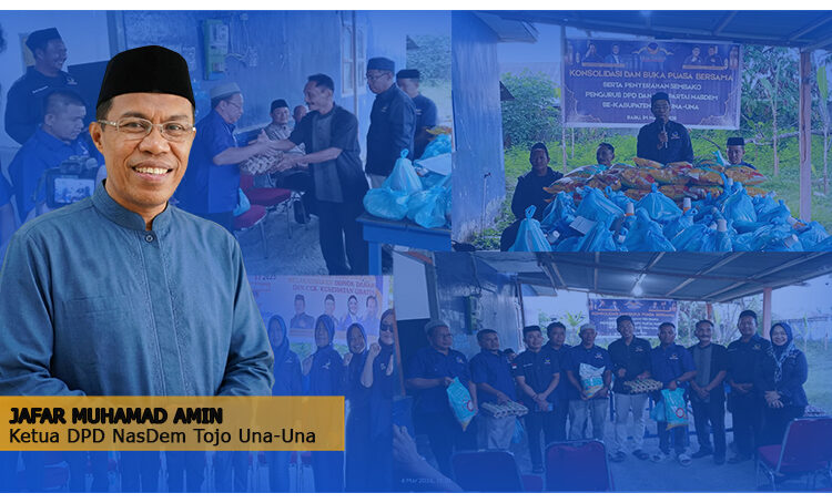 NasDem Touna Gelar Konsolidasi dan Bakti Sosial di Kantor Sekretariat NasDem, Rabu (4/3/2026)