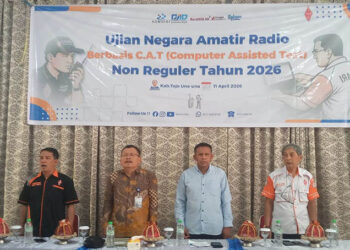 Mewakili Bupati Tojo Una-Una, Asisten II, Moh. Asrar M. Ali, S.Ag., M.Pd.I, hadiri UNAR Non Reguler tahun 2026. Sabtu, (11/4/2026)