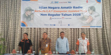 Mewakili Bupati Tojo Una-Una, Asisten II, Moh. Asrar M. Ali, S.Ag., M.Pd.I, hadiri UNAR Non Reguler tahun 2026. Sabtu, (11/4/2026)
