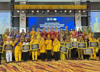 Silaturahmi Akbar Pemangku Adat se-Sulteng. Selasa (14/4/2026).Foto: Prokopim