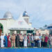 Kepala Lapas Kelas IIB Ampana, Febriyansyah, bersama jajaran petugas dan warga binaan berfoto bersama usai pelaksanaan Salat Iduladha 1447 Hijriah/2026 Masehi di Lapas Kelas IIB Ampana, Rabu (27/5/2026).