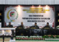 DPRD Kabupaten Tojo Una-Una menolak usulan pemberhentian Wakil Ketua II DPRD, Jafar Muhamad Amin, dalam rapat paripurna yang digelar di ruang sidang utama DPRD, Rabu, 20 Mei 2026.