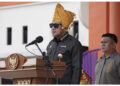Bupati Ilham Lawidu saat Irub di Hardiknas 2026, Senin (4/5/2026).