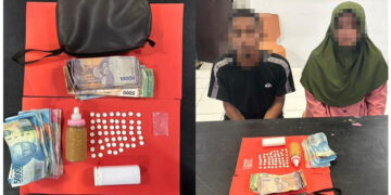 Pasutri Pengedar di Touna Diciduk Polisi, Sabtu tengah hari, 9 Mei 2026