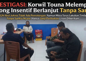 Korwil BGN Touna, Nur Fadilah saat dalam pertemuan klarifikasi yang digelar di SPPG Ampana Kota 1, Senin (25/5/2026),