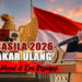 Wakil Bupati Tojo Una-Una, Hj. Surya, S.Sos., M.Si., membacakan pidato tertulis dari BPIP pada Upacara peringatan Hari Lahir Pancasila. Senin pagi, 1 Juni 2026