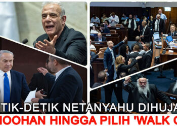 Undang-undang yang didukung penuh oleh koalisi pemerintahan Perdana Menteri Benjamin Netanyahu ini disahkan melalui pemungutan suara ketat dengan hasil 58-54 dalam sidang pleno larut malam yang diwarnai ketegangan tinggi pada Selasa (14/7/2026).