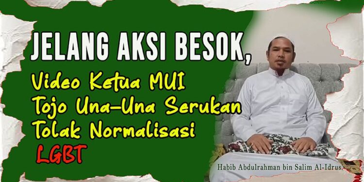 Foto : Ketua Majelis Ulama Indonesia (MUI) Kabupaten Tojo Una-Una, Habib Abdulrahman bin Salim Al-Idrus.