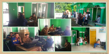 Foto : Situasi Pelayanan TTE P3K  di Kantor Dinas Komunikasi dan Informatika (Diskominfo) Kabupaten Tojo Una-Una,  Senin (33/8/2026)