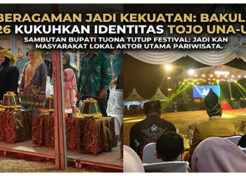 Foto : Penutupan Festival Budaya Bakulupi 2026