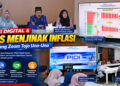 Pemkab Touna - TPID dan TP2DD Tahun 2026 saat ikuti  Rakornas yang dilaksanakan secara daring melalui Zoom Meeting, Kamis (24/9/2026). Foto : Istimewa- Diedit Digital