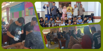 Pemerintah Kabupaten Tojo Una-Una bekerja sama dengan BAZNASTojo Una-Una dan Persatuan Perawat Nasional Indonesia (PPNI) menggelar program khitanan massal gratis (Senin, 7/9/ 2026)