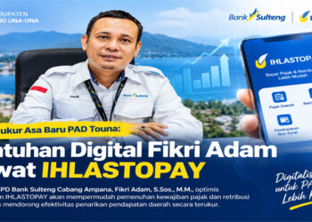 Foto : Kepala BPD Bank Sulteng Cabang Ampana, Fikri Adam, S.Sos., M.M.